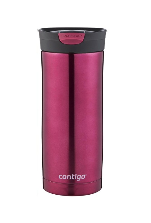 Contigo Huron SNAPSEAL™ Travel Mug, 470 ml 16oz Vivacious Pink