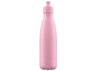 Chilly's Pale Pink 500ml Stainless Steel Water Bottle