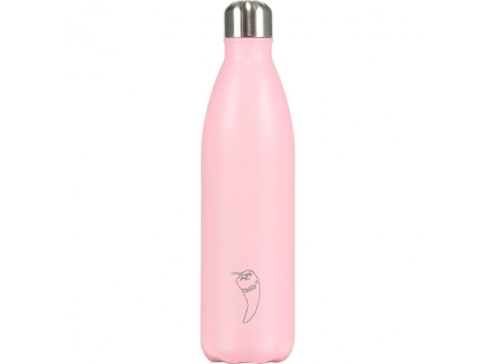 Chilly's Bottle Pastel Pink 500ml Stainless steel