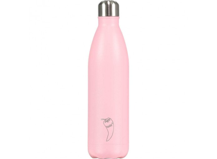 Chilly's Pale Pink 500ml Stainless Steel Water Bottle