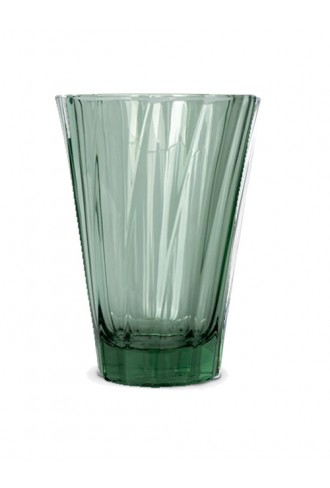 Loveramics Urban Glass Twisted Glass Green Latte 360ml