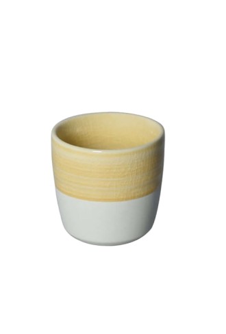 Loveramics Dale Harris 150ml Flat white Cup Yellow